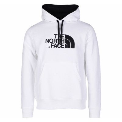M Drew Peak Pullover Hoodie, Tnf White/Tnf Black, L,  The North Face