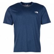 M Reaxion Amp Crew, Blue Wing Teal Heather, M,  The North Face