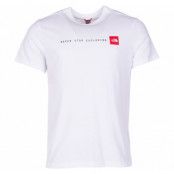 M Nse Tee, Tnf White/Tnf Red, L,  The North Face