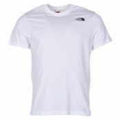 M Red Box Tee, Tnf White, S,  The North Face
