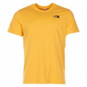 M Red Box Tee, Tnf Yellow/Tnf Black, L,  The North Face