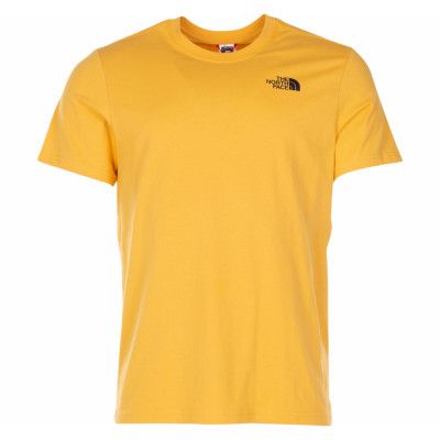 M Red Box Tee, Tnf Yellow/Tnf Black, L,  The North Face