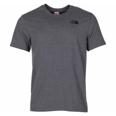 M Red Box Tee, Tnfmediumgreyheather(Std), Xs,  The North Face