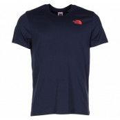 M Red Box Tee, Urban Navy/Fiery Red, Xl,  The North Face
