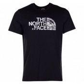 M Wood Dome Tee, Tnf Black, S,  The North Face