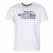 M Wood Dome Tee, Tnf White/Tnf Black, M,  The North Face