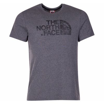 M Wood Dome Tee, Tnfmediumgreyheather(Std), S,  The North Face