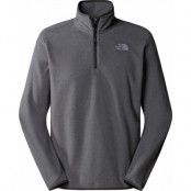 The North Face Men's 100 Glacier 1/4 Zip Fleece TNF Medium Grey Heather