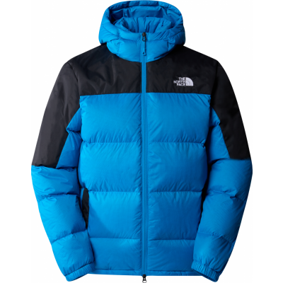 The North Face Men's Diablo Down Hoodie Skyline Blue/TNF Black