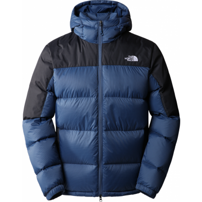 The North Face Men's Diablo Down Hoodie Shady Blue/TNF Black