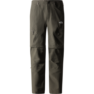 The North Face Men's Exploration Convertible Regular Tapered Pant New Taupe Green