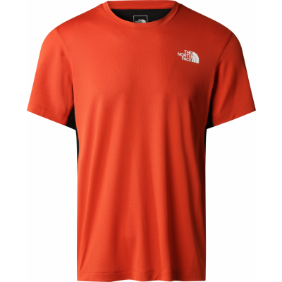 The North Face Men's Lightbright Short Sleeve T-Shirt Rusted Bronze/TNF Black