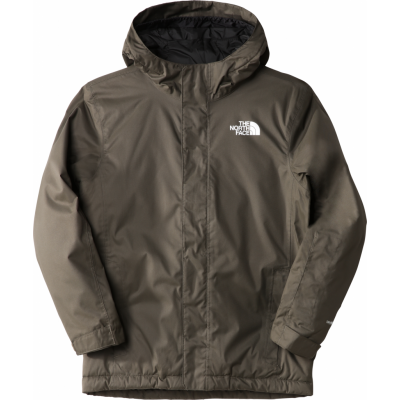 The North Face Teen Snowquest Insulated Jacket New Taupe Green