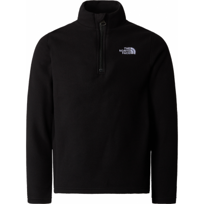 The North Face Teens' Glacier Fleece 1/4 Zip TNF Black