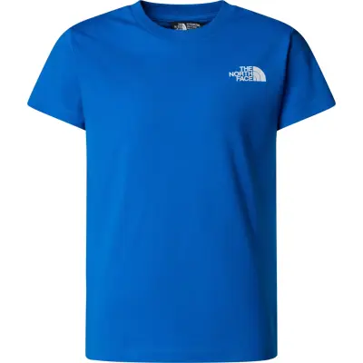 The North Face Boys' Redbox Short Sleeve T-Shirt Hero Blue/Estate Blue