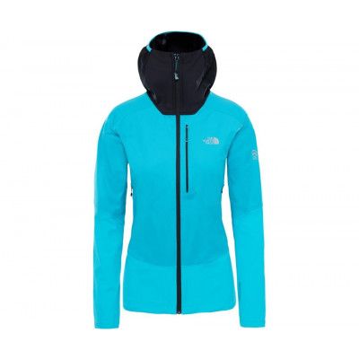 The North Face Face Summit L4 Hybrid Hoodie Women Bluebird/Tnf Black
