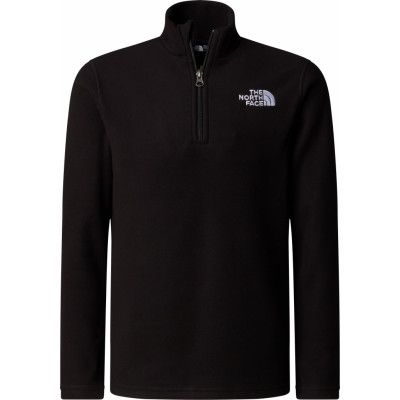The North Face Juniors' Glacier 1/4 Zip Pullover TNF Black