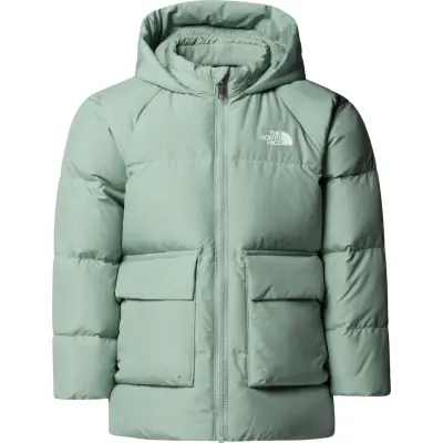 The North Face Kids' North Down Fleece-Lined Parka Slate Moss