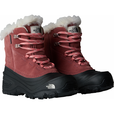 The North Face Kids' Shellista V Lace Waterproof Snow Boots Canyon Dust/Terracotta