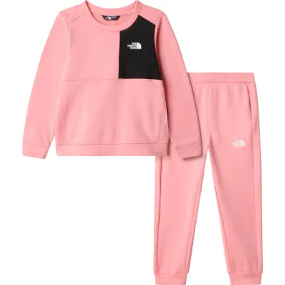 The North Face Kids' TNF Performance Fleece Set Coral Crush