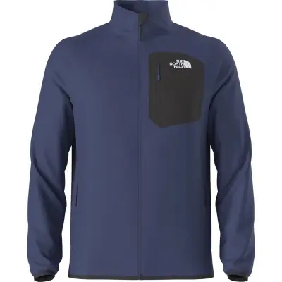 The North Face M Crest Full Zip Jacket Bold Blue/Tnf Black - XL