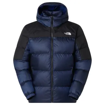 The North Face M Diablo Down 2.0 Hoodie Estate Blue Black Heath - S