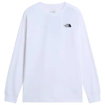 The North Face M Evolution Box Nse Regular Long Sleeve Tnf White - M