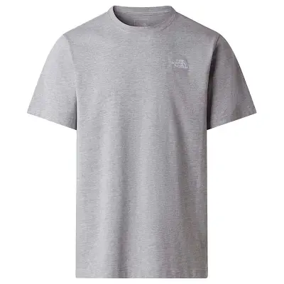 The North Face M Evolution Simple Dome Regular Short Sl Tnf Pale Grey Heather - XL
