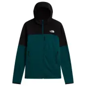 The North Face M Polartec Powergrid Stormgap Hoodie Pacific Teal/Tnf Black - M