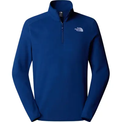 The North Face Men's 100 Glacier 1/4 Zip Fleece Estate Blue