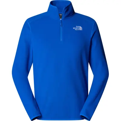 The North Face Men's 100 Glacier 1/4 Zip Fleece Hero Blue