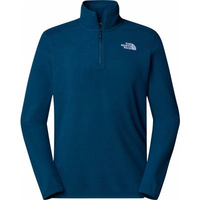 The North Face Men's 100 Glacier 1/4 Zip Fleece Midnight Petrol