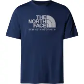 The North Face Men's 24/7 Logo Graphic Short Sleeve T-Shirt Summit Navy