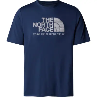 The North Face Men's 24/7 Logo Graphic Short Sleeve T-Shirt Summit Navy