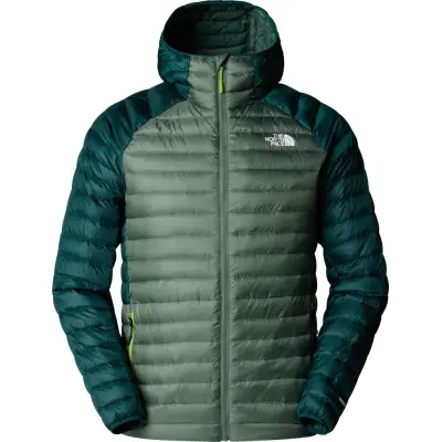 The North Face Men's Bettaforca Hooded Down Jacket Duck Green/Deep Nori