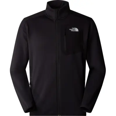 The North Face Men's Crest Full-Zip Fleece TNF Black