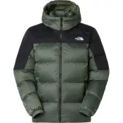 The North Face Men's Diablo Down 2.0 Hooded Jacket Bark Mist Black Heather/TNF Black