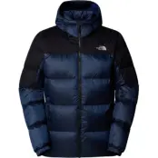 The North Face Men's Diablo Down 2.0 Hooded Jacket Estate Blue Black Heather/TNF Black/Recycled Down