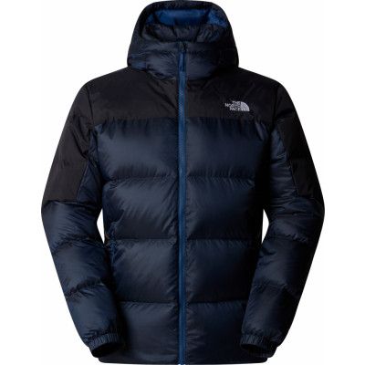 The North Face Men's Diablo Down 2.0 Hooded Jacket Shady Blue Black Heather/TNF Black