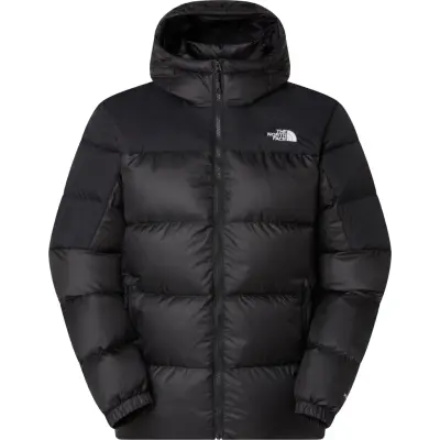The North Face Men's Diablo Down 2.0 Hooded Jacket TNF Black Heather/TNF Black/Recycled Down