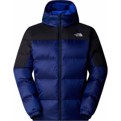 The North Face Men's Diablo Down 2.0 Hooded Jacket TNF Blue Black Heather/TNF Black