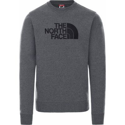 The North Face Men's Drew Peak Crew TNF Medium Grey Htr./TNF Black