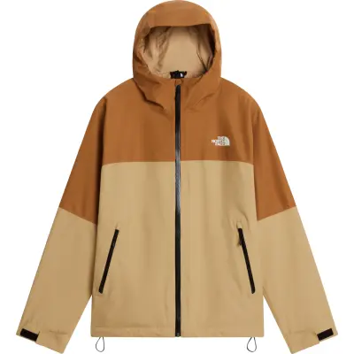 The North Face Men's Dryvent Zip-In Jacket Khaki Stone/Utility Brown