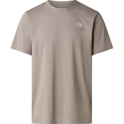 The North Face Men's Evolution Simple Dome Regular T-Shirt Stone Slab