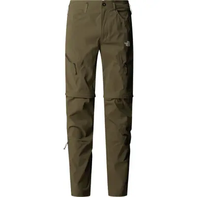 The North Face Men's Exploration Convertible Regular Tapered Pants New Taupe Green