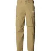 The North Face Men's Exploration Convertible Tapered Pants Khaki Stone