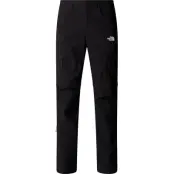 The North Face Men's Exploration Convertible Tapered Pants TNF Black