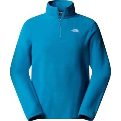 The North Face Men's Glacier Fleece 1/4 Zip Jacket Dusk Blue