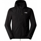 The North Face Men's Higher Run Wind Jacket TNF Black/TNF Black Trail Reflective Print