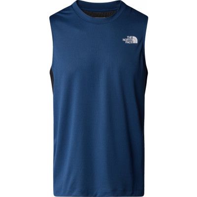The North Face Men's Lightbright Tank Top Shady Blue/TNF Black